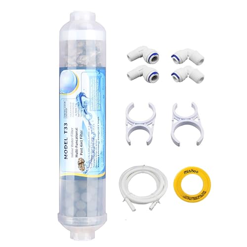 Listado de Cartuchos de filtrado para el agua que Puedes Comprar On-line. 47 Filtro alcalino de 6 etapas, repuesto de filtro alcalino mineral remineralizador, cartucho pH+ para sistema de ósmosis inversa.
