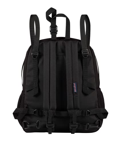 Image of JanSport Central Adaptive Backpack - Wheelchair & Walker Compatible, Tuck-Away Shoulder Straps, Adjustable Backrest Loops & Anchor Straps, Iconic Design, Black