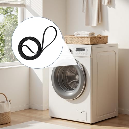 Suysion Keilrippenriemen Trockner 2010 PH 7, Antriebsriemen 480112101469 C00311014, kompatibel mit Whirlpool Bauknecht Indesit Hotpoint Wäschetrockner, 7PH2010 Poly-V Riemen