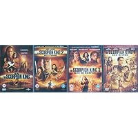 THE SCORPION KING 1-4 COMPLETE COLLECTION / 1. THE SCORPION KING / 2. RISE OF A WARRIOR / 3. BATTLE FOR REDEMPTION / 4. QUEST FOR POWER = ULTIMATE 4x DVD SET