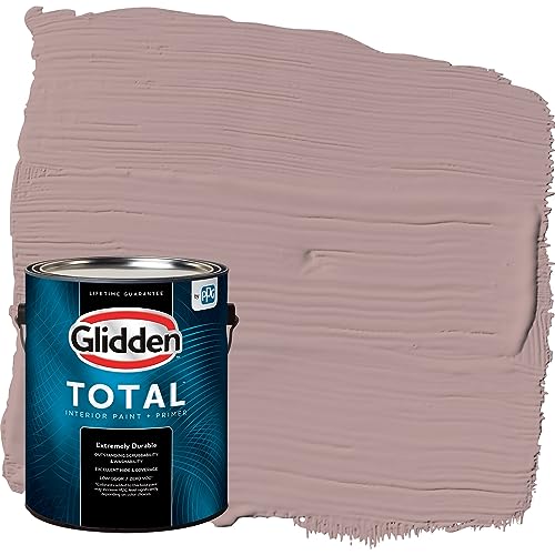 Glidden Total Interior Wall Paint & Primer All-in-One, Tawny Mushroom/Red,