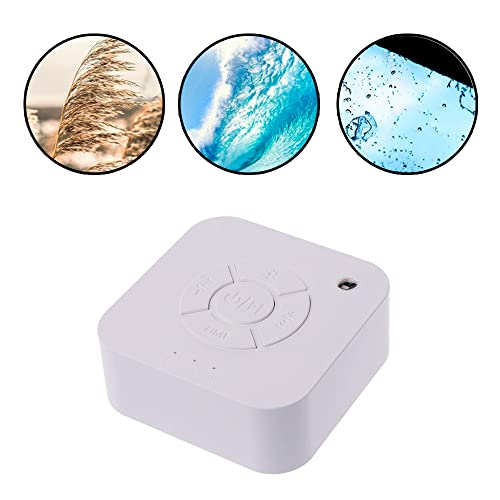 Aparelho Ruído Branco para Sono e Relaxamento do Bebê com 9 Sons Bateria Led USB