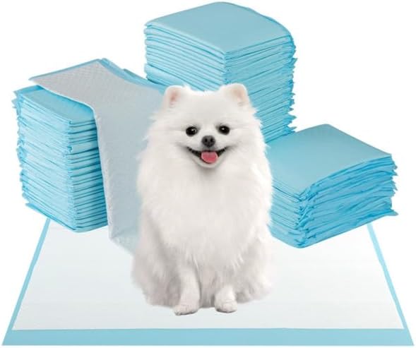 24"x17" Disposable Pet Potty Pads, Fast Absorbing Odor-Lock Pads for Cats Rabbits Dogs (300 Counts)