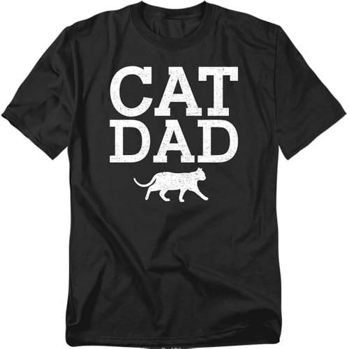 Popfunk Funny Cat Dad Unisex T-Shirt