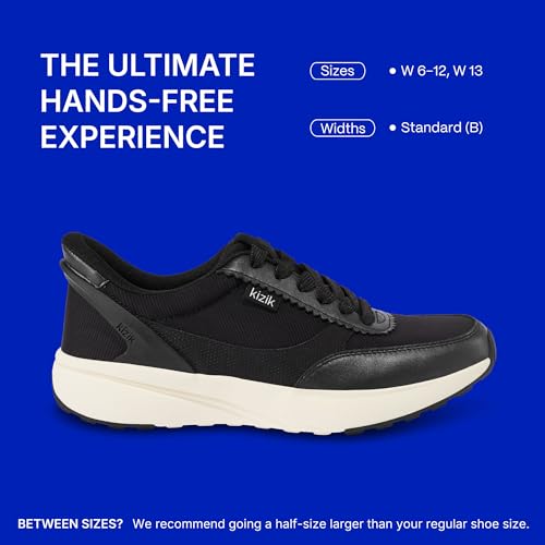 Kizik Womens Shoes: Paris - Comfortable, Breathable, Casual Slip On Sneakers, Full Grain Tumbled Leather, Hands Free Convenience for Walking & Running4