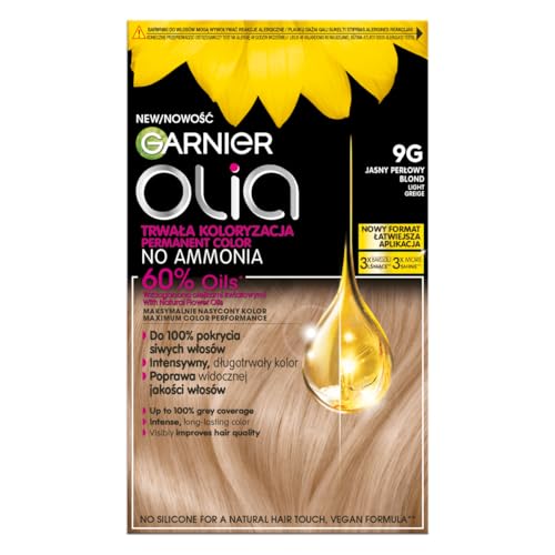Garnier Olia 9G, Helle Perle Blond, Permanente Färbung