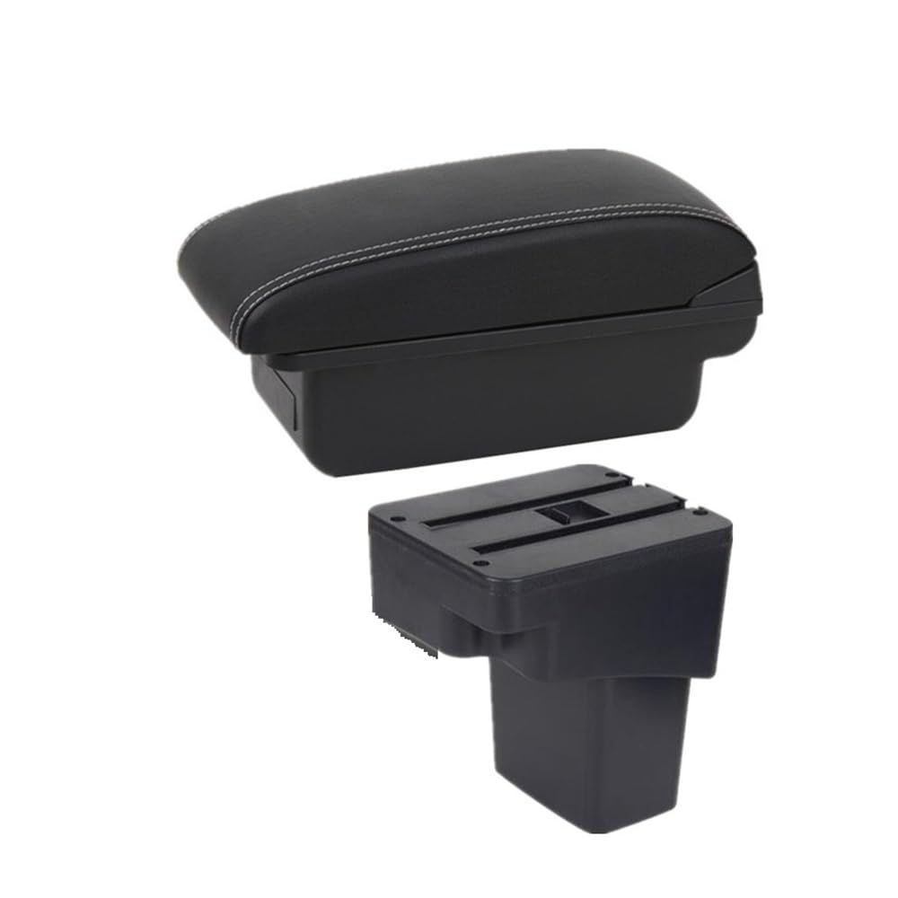 Yulegudi A1 White Line No Usb Car Armrests For Hyundai For Accent Rb Solaris Verna