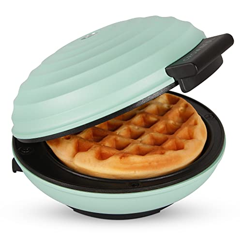 CROWNFUL Mini Waffle Maker