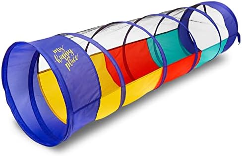 Kids Play Tunnel for Toddlers, Pop Up Crawl Baby Tunnel Toy 6 Ft., Kids Tunnel for Kids Toddlers Dogs Babies Infants, Children Tunnel Indoor & Outdoor Crawl Through Action Toy Tunnel Great Gift
