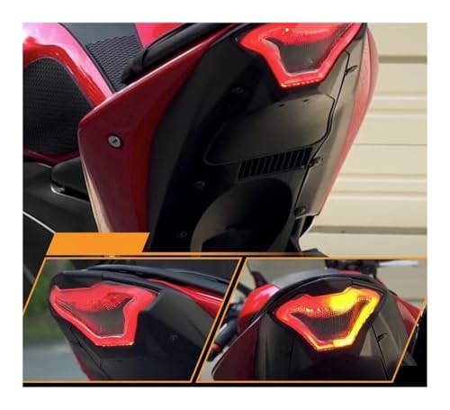 Feu arrière de moto à LED compatible MT07 et R3 avec stop