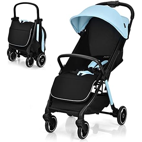 DREAMADE Kinderwagen, Buggy mit Verstellbarer Rückenlehne Cover