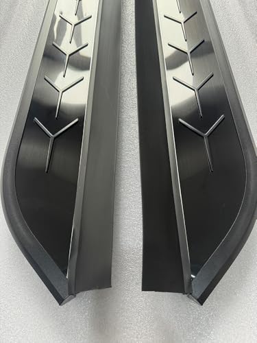 Estribos laterales aluminio negro para VW Tiguan 2025-2026 miniatura 4