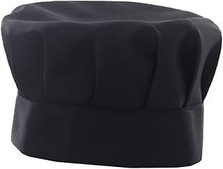 Adorainbow 1pc Cotton Hats for Men Womens Gift Women’s Hats Adjustable Chef Hat Adjustable Hat Adult Chef Hat Black Mushroom Hat Mob Cap Mushroom Chef Hat Working Hat Uniform Cap Head Cap Dad