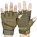 MOMOJIA Fingerless Tactically Glove Half Finger Outdoor Fitness Work Glove Nonslip Cycling Glove for Outdoor Sports Training