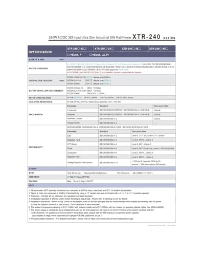 Interrupteur triphasé XTR-240-24 robuste pour une gestion énergétique de précision
