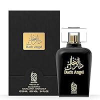 Dark Angel Perfume 100ml by Nylaa - Perfume for Women and Men Eau De Parfum - Black Phantom Woody - Coffee Sandalwood Coconut