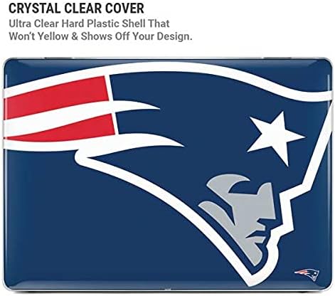 Skinit Case + Skin Compatible with MacBook Air 13in (2020) - Officially Licensed NFL New England Patriots Large Logo Design
