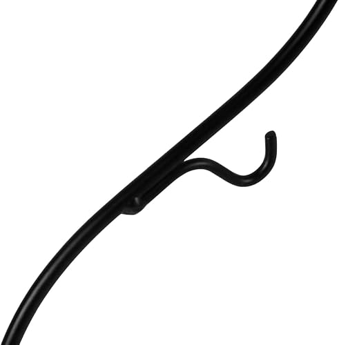 Miniatura 5 de CXLE Soporte de exhibición de adornos, soporte de adorno de hierro para colgar globo de vidrio para plantas de aire, terrario, bola de bruja, adorno