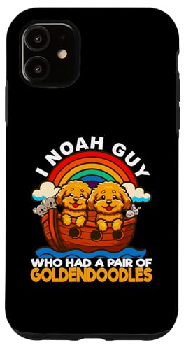 I Noah Guy Who Had A Pair of Goldendoodles �m�A�̔��M���� �X�}�z�P�[�X iPhone 11 �p