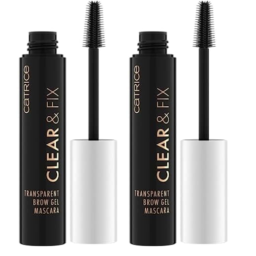 Catrice Cosmetics Clear e Fix Mascara in gel Per Sopracciglia, Lunga Durata, Definizione, Correttore, Traslucida, 5 ml (Confezione da 2)