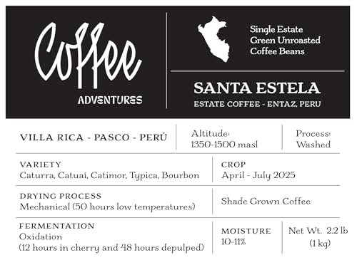 Peru Finca Santa Estela Green Beans