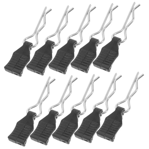 COSMEVIVI Vehicle Clips Pull Tabs 20pcs R-Type Pins for Secure Auto Parts Fastening