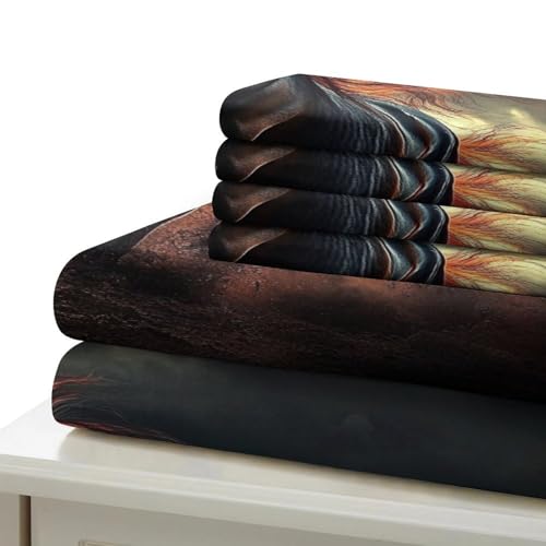Parure de lit cheval impression 3D de qualité supérieure 200x200 - 7