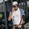 Teesmen Polo T Shirt for Men Comfortable Breathable Golf Short Sleeve Polo Shirt Lightweight(Black/White/Grey) XXXX-Large #5