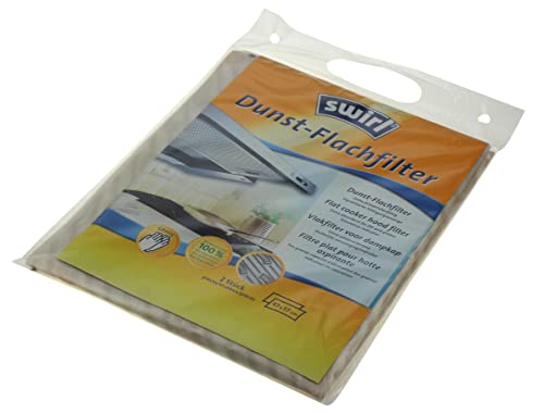 Swirl Dunst-Flachfilter für Dunstabzugshauben (Zuschneidbarer Filter aus kompostierbarem Material)