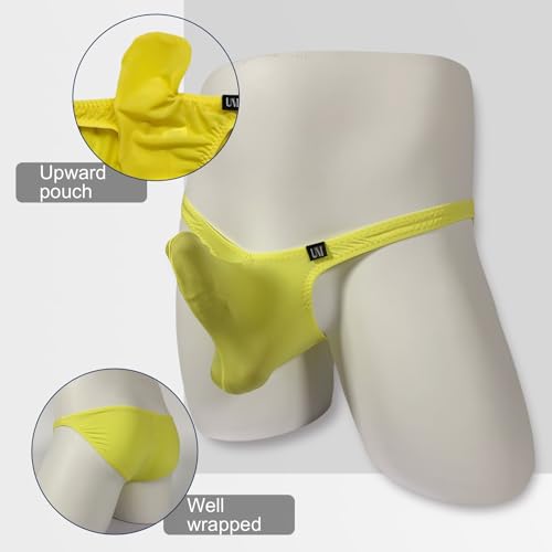 Mens Underwear Briefs Men's Thong Underwear Upward Pouch Underwear for Men Banana Hammock for Men2