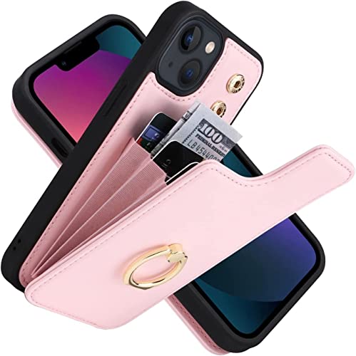 Housse en cuir PU premium iPhone 14 Pro étui de protection élégant