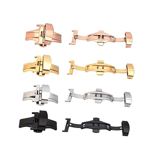 Fermoir de montre à déploiement : mécanisme double bouton - 4