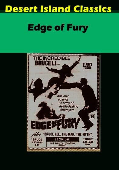 Edge Of Fury Película en DVD de importación italiana y americana