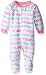 The Children's Place Printed Blanket Sleeper Pajamas, Simply White, 12-18 Months