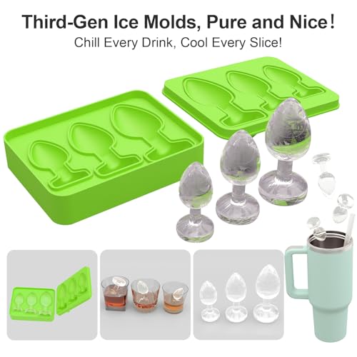 Molde Grande de Silicona para Cubos de Hielo miniatura 5