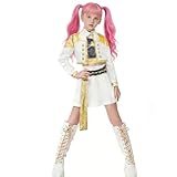 Disfraz coreano Wave Devil Killer, Disfraz De Cazador Para Niñas, 3 Piezas Costume Anime Cosplay, Anime Cosplay Costume, Disfraces de Actuación Escénica, para Cosplay, Carnaval, Fiesta y Cumpleaños