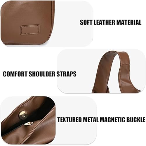 Ooomay Maya Bag,Ooomay Maya Shoulder Bag,Women's Vegan Leather Tote,soft leather,Everyday Casual all-match3