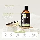 Aceites Esenciales de Vainilla 100ML, MAYJAM Aceite de Vainilla...