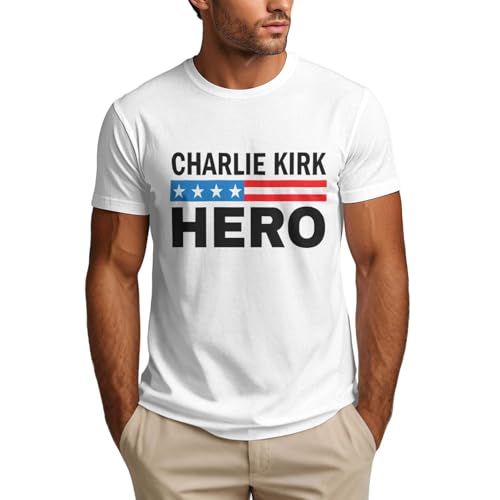 Hero Charlie Kirk Shirts Men's T Shirt