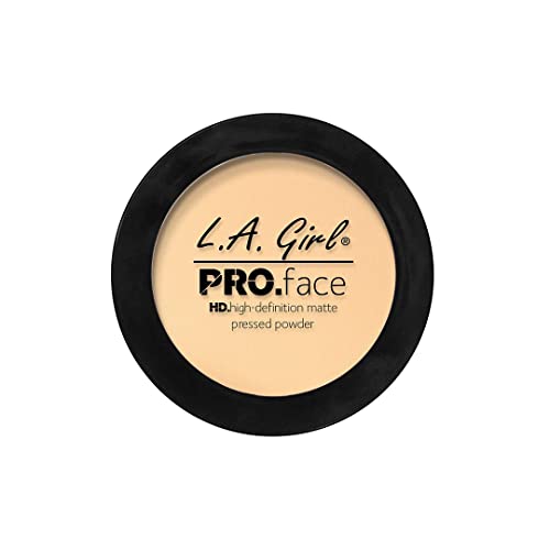 Image of L.A. Girl Pro Face Powder Nude Beige, LAX-GPP605, 0.25 Ounce (Pack of 2)
