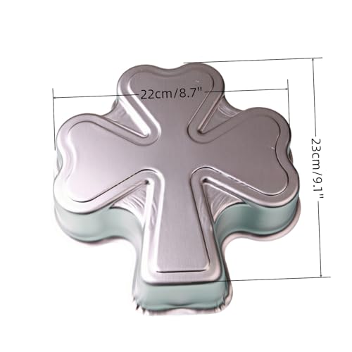 Image of Ulalaza Aluminum Cake Mold 3D Flower Shape Baking Pan DIY Birthday Cake Mould Kitchen Supplies