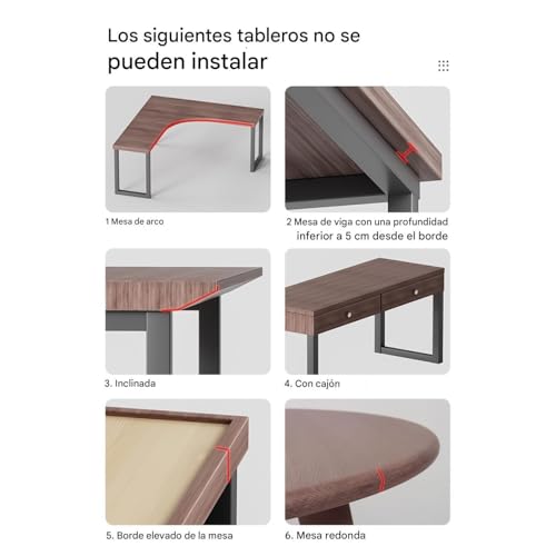 Reposabrazos de ordenador para evitar dolor de codo con madera giratoria 90° 7