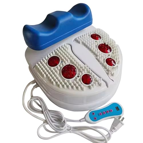 LYDZUSDP Electric Foot Massager Machine,Chi Swing Machine for Passive Aerobic Leg Exercises,Swing Foot Massager with Wire Control,Adjustable Speed
