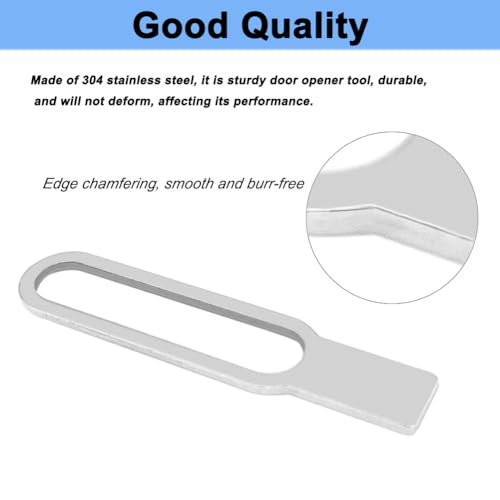 2Pcs Doorbell Key, Doorbell Key Replacement Tool, with 2Pcs Doorbell Removal Pin, Release Tool Removal Pin Security Key Tool, Compatible with Blink Doorbell and Blink Video Doorbell - Image 3