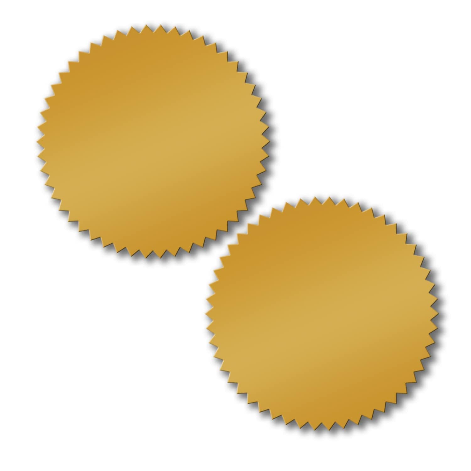 Great Papers! Starburst Gold Foil Certificate Seal 1.75 50 Count 901200 product thumbnail 4