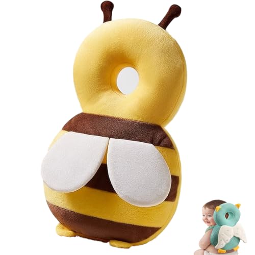 Image of Little Bee Baby Walker Head Protection Backpack, Adjustable Safety Pad for 5-24 Months Toddler Learning Walking Crawling