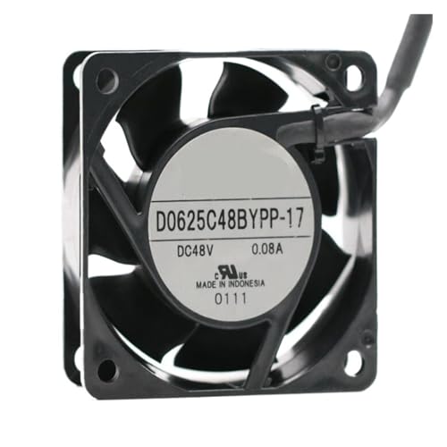 Ventilateur 4 fils 6025 48 V 0,08 A D0625C48BYPP-17 pour refroidissement