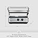 Breville BGR700BSS Sear and Press Grill, Brushed Stainless Steel