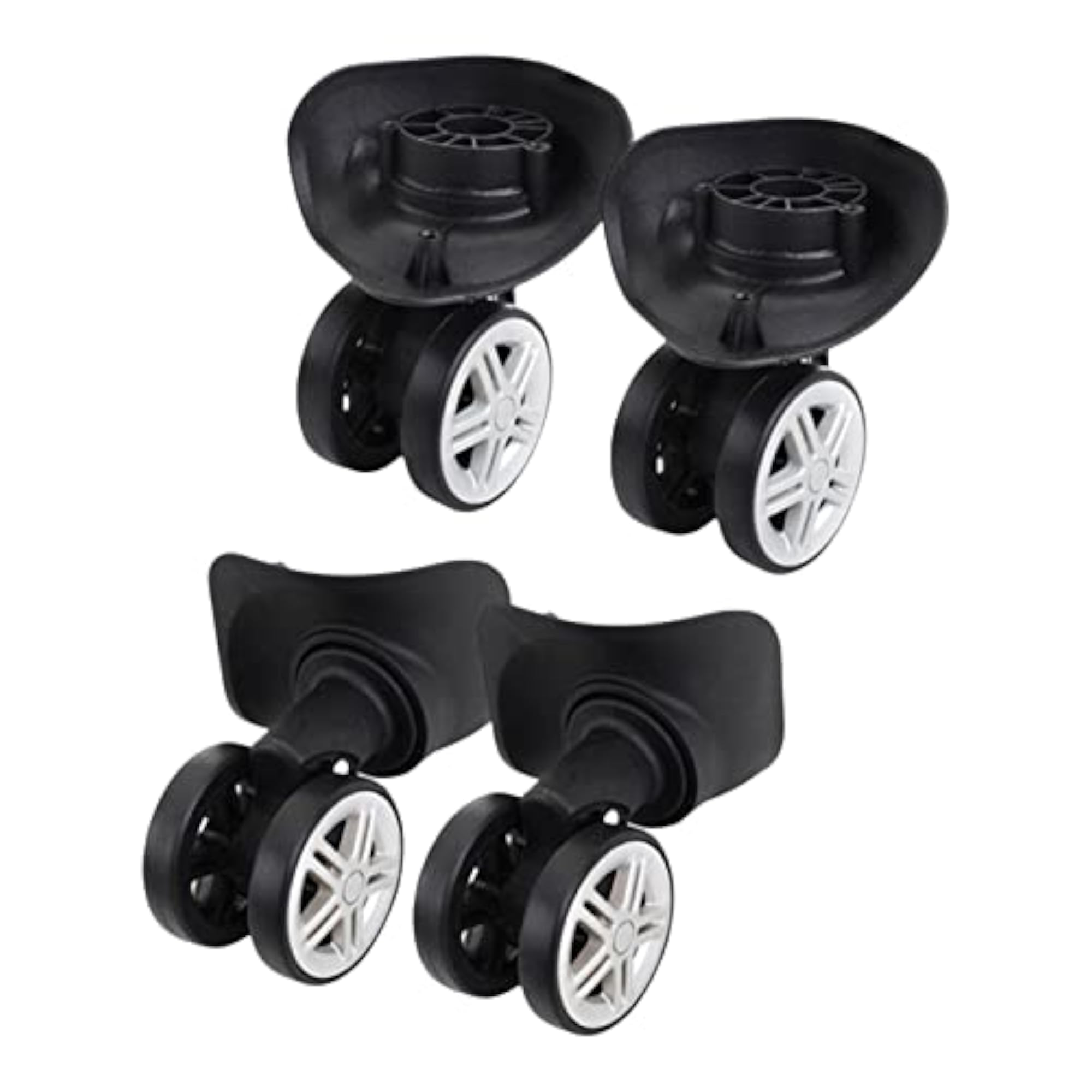 Mute Replacement Luggage Wheels, 4pcs Set