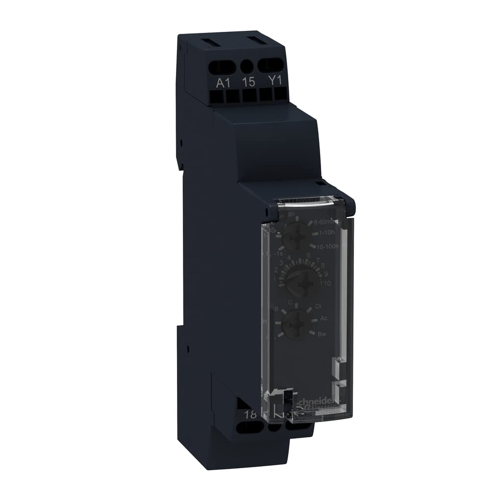 Schneider Electric RE17RMMW Temporizador Multifunctional 12-240Vacdc Relé